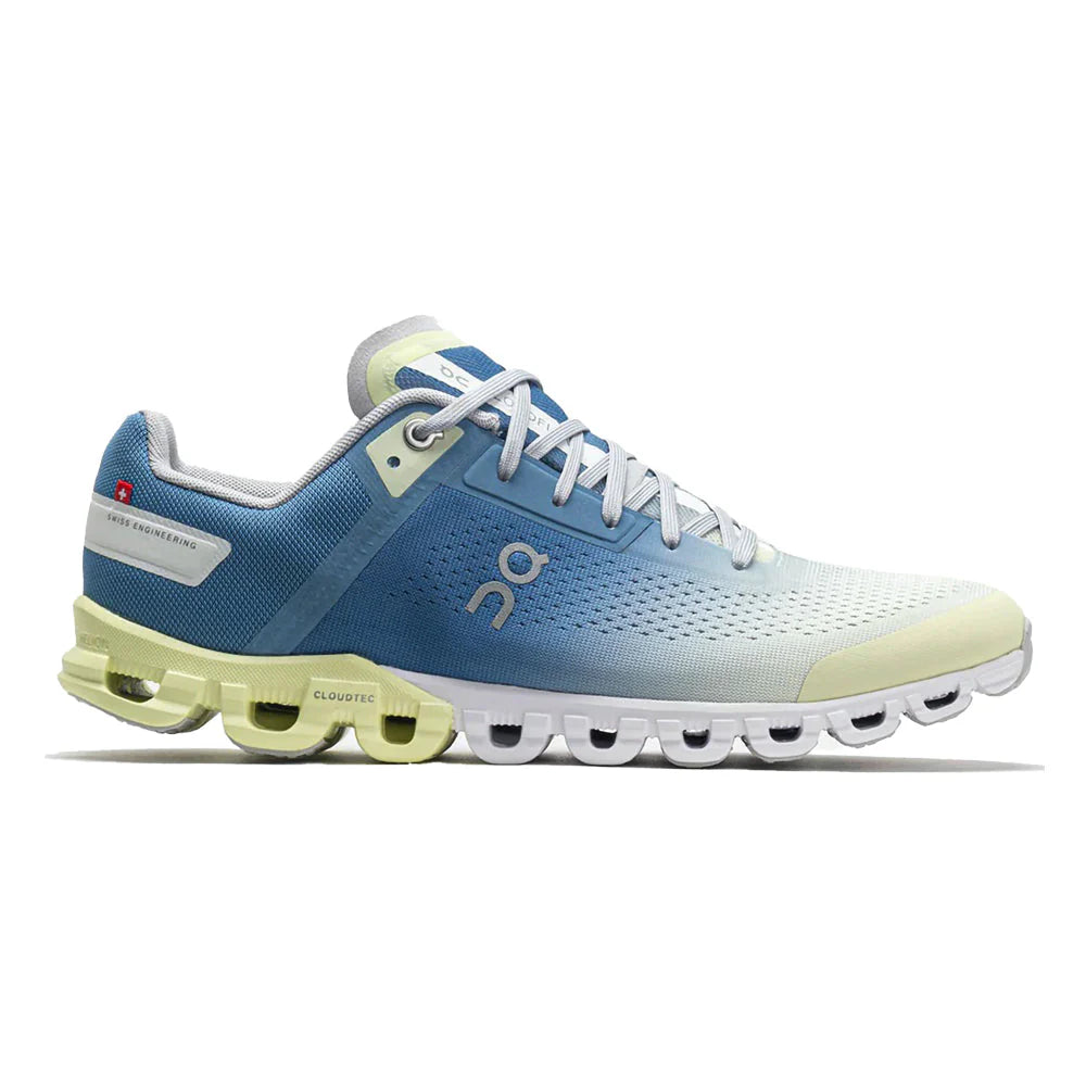 On Cloud Cloudflow Mens Running Shoes Blue Green Sneakers Size 10 On Cloud Cloudflow 3.0 Shoes Mens Sz 12 Blue Green Running  main image 4