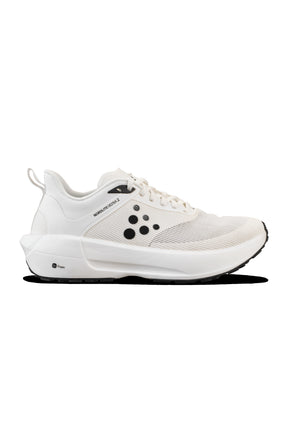 running shoes  white with black details  