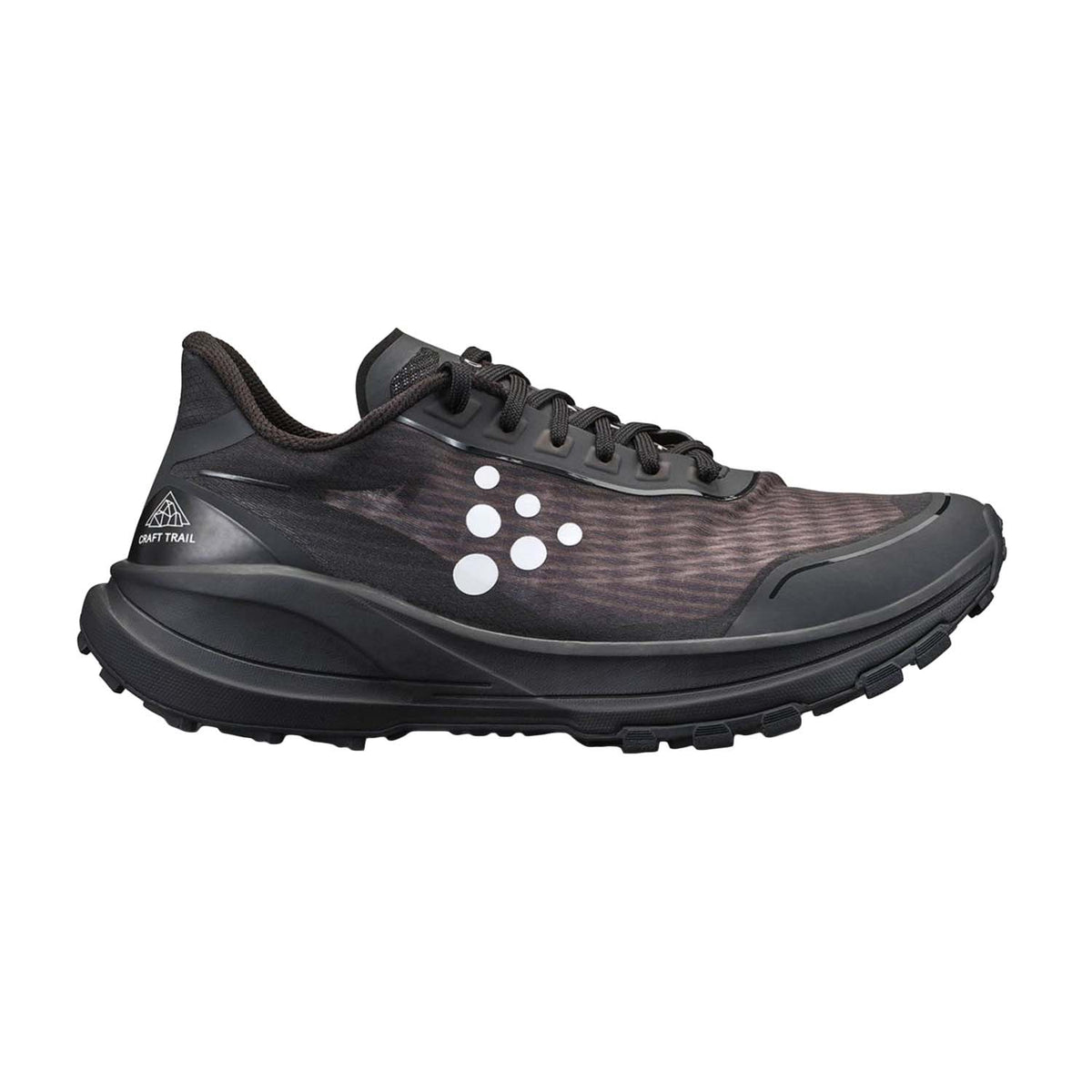 NEW CRAFT men\'s pure trail hydro shoe in black Pure Trail Hydro M | Black | Craft Sportswear main image 2