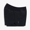 A pair of black, lightweight shorts, suitable for running or training.